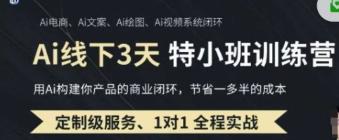 AI实操培训第20-21期线下，0基础保姆级教程，3月最新整理，企业获客、降本增效、打造超级个体-网创168